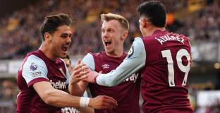 Уулвърхемптън - Уест Хем 1:2 